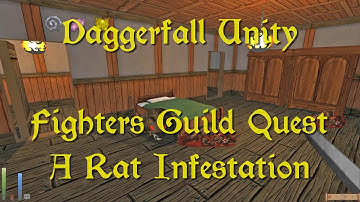 Daggerfall Unity — 74 — Fighters Guild Quest — A Rat Infestation