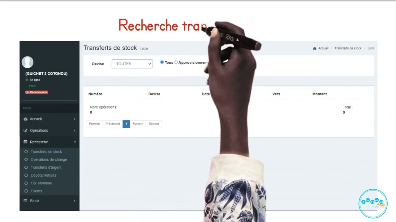 Tutoriel FrontOffice Application de Change