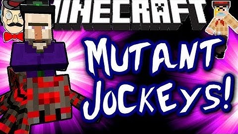 Minecraft MUTANT SPIDER JOCKEYS!