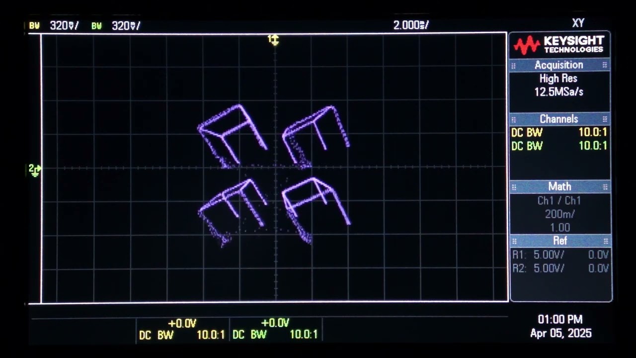 Blocks on Keysight DSOX1102G