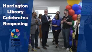 Harrington Library Reopens in Style! Ribbon Cutting, Children&#39;s Areas and Study Rooms