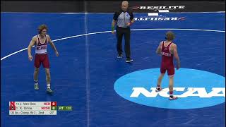 2024 NCAA Wrestling Championship Round 2 Nebraska vs. NC State 133lbs