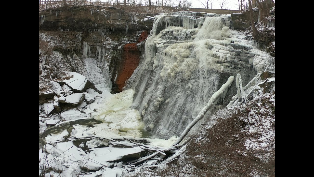 BRANDYWINE FALLS WINTER HIKE YouTube