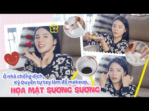Ky Duyen daily | VLOG 29: Staying home to fight the pandemic, Ky Duyen makes her own makeup. Anyo...