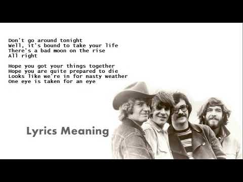 Creedence Clearwater Revival - Bad Moon Rising | Lyrics Meaning