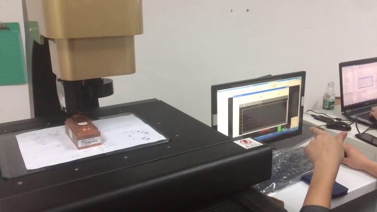 Automatic Vision Measurement System with Laser Scaning