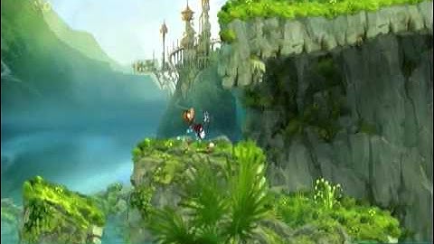 Rayman Origins Intro and 1st stage-"Its a Jungle out there"
