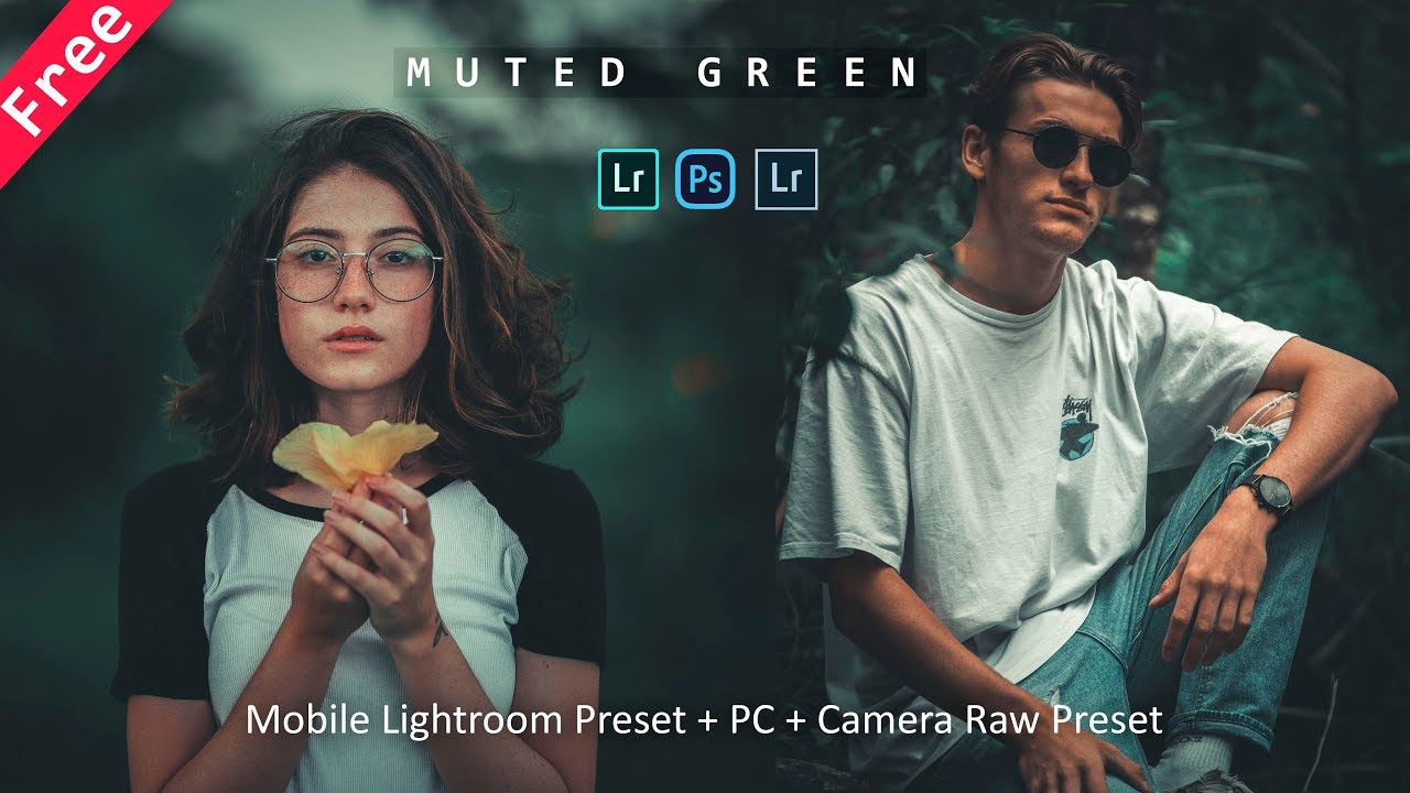 Download Muted Green Mobile Lightroom Preset + PC + Camera ...