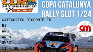 3 carrera Rally copa catalana 1/24 modalidad moderna
