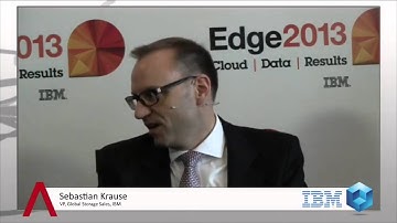 Sebastian Krause, IBM | IBM Edge 2013