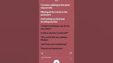 Thumbnail of Hometown glory - Adèle #adelesongs #hometownglory #adele @Spotify