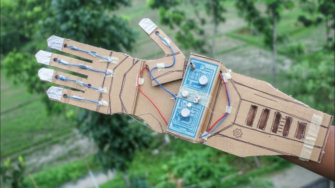 How to Make Robotic Hand | DIY Idea | creative School USA 2026