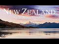 New Zealand 4K Scenic Relaxation Film | 🇳🇿 New Zealand Drone Video with Calming Music
