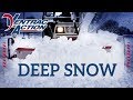 Removing Deep Snow From Sidewalks with the Ventrac Snow Blower