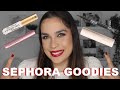 SEPHORA GOODIES BAG | Review of mini products | Anastasia Beverly Hills, Rare Beauty, Too faced