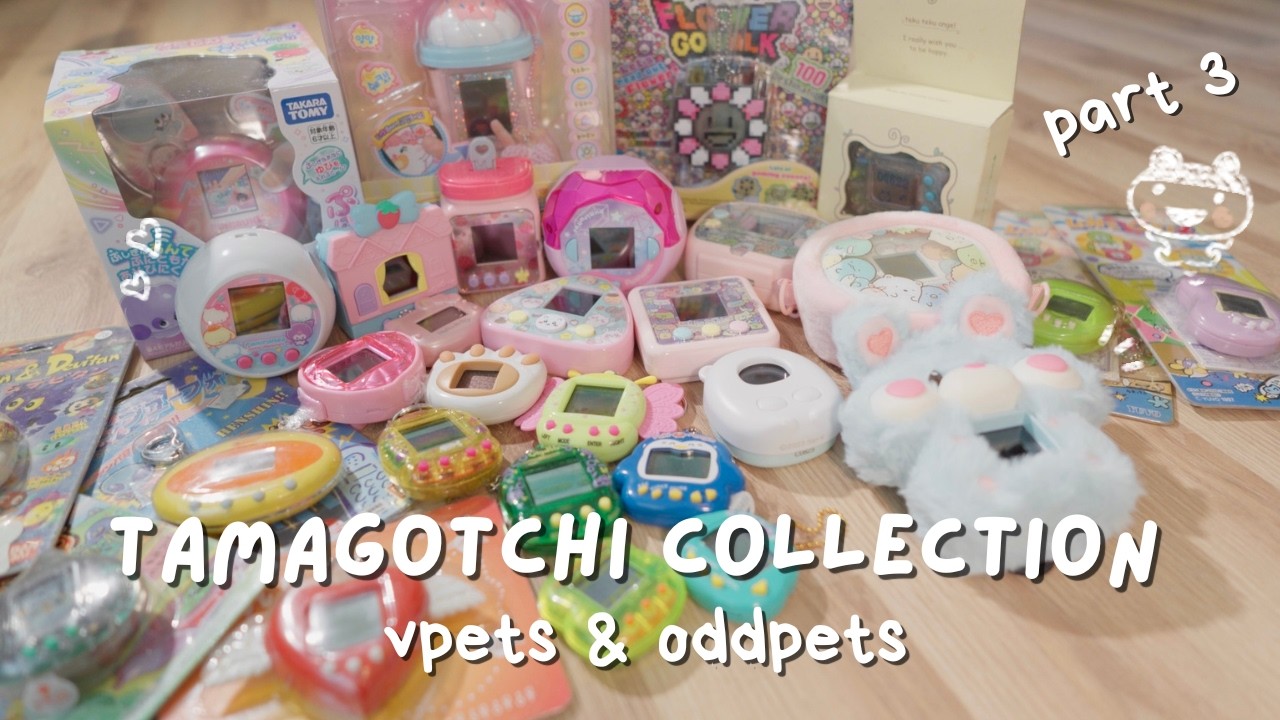 Tamagotchi & vpet Collection ✨│ part 3 - virtual pets & oddpets
