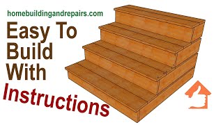 How To Build Cheap Stairs With 1 x 6 - Way For Consumers To Fight High Lumber Prices