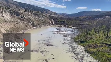 "Massive" Chilcotin River landslide in BC could cause flash flooding in next 24 to 48 hours