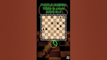 Chess puzzle series 🧩813/5334 #chess #puzzle #learnchesstactics #magnuscarlsen #polgar #chessbooks