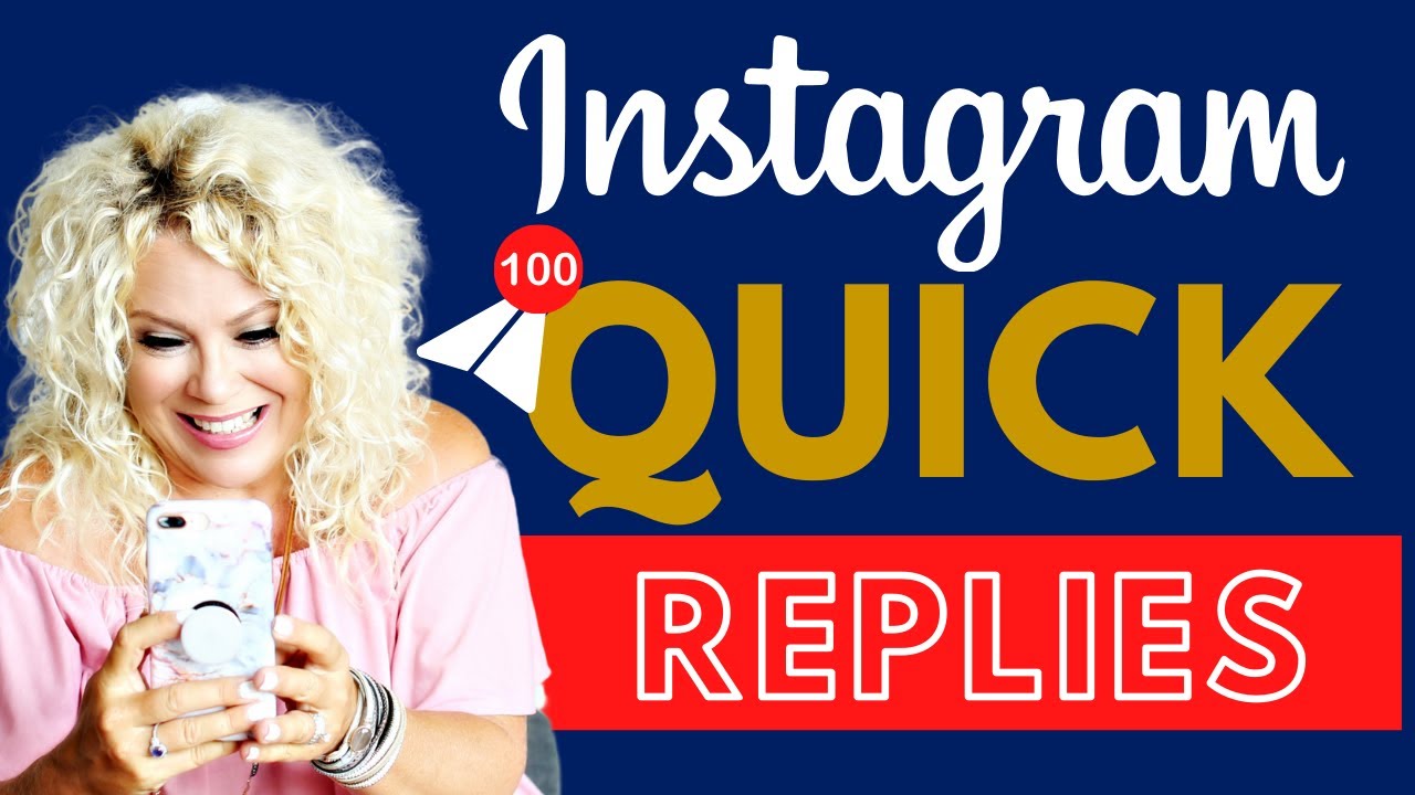 How to Use Quick Reply on Instagram! (Step by Step Tutorial) YouTube