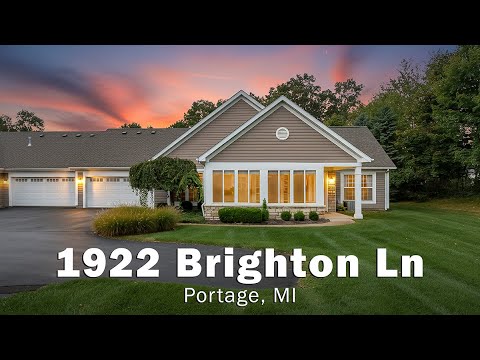 1922 Brighton Lane, Portage, MI home video tour