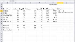 If Function Nested If Statement For Cxc I.t Students
