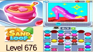 🏖️ Sand loop level 676 solution and walkthrough for gameplay 