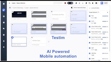 Testim  -  AI Powered Mobile automation