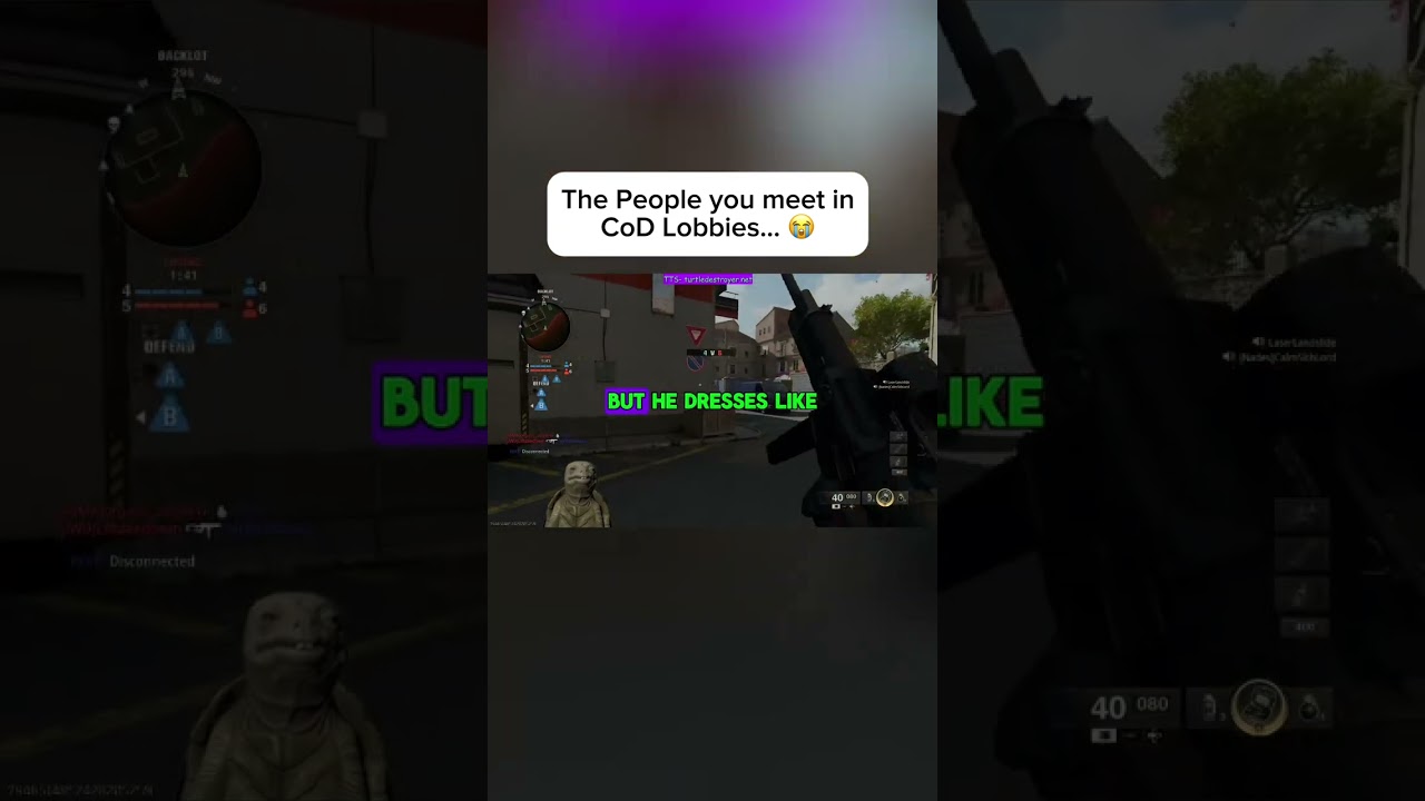 The people you meet in CoD lobbies bruh 😭😭😭