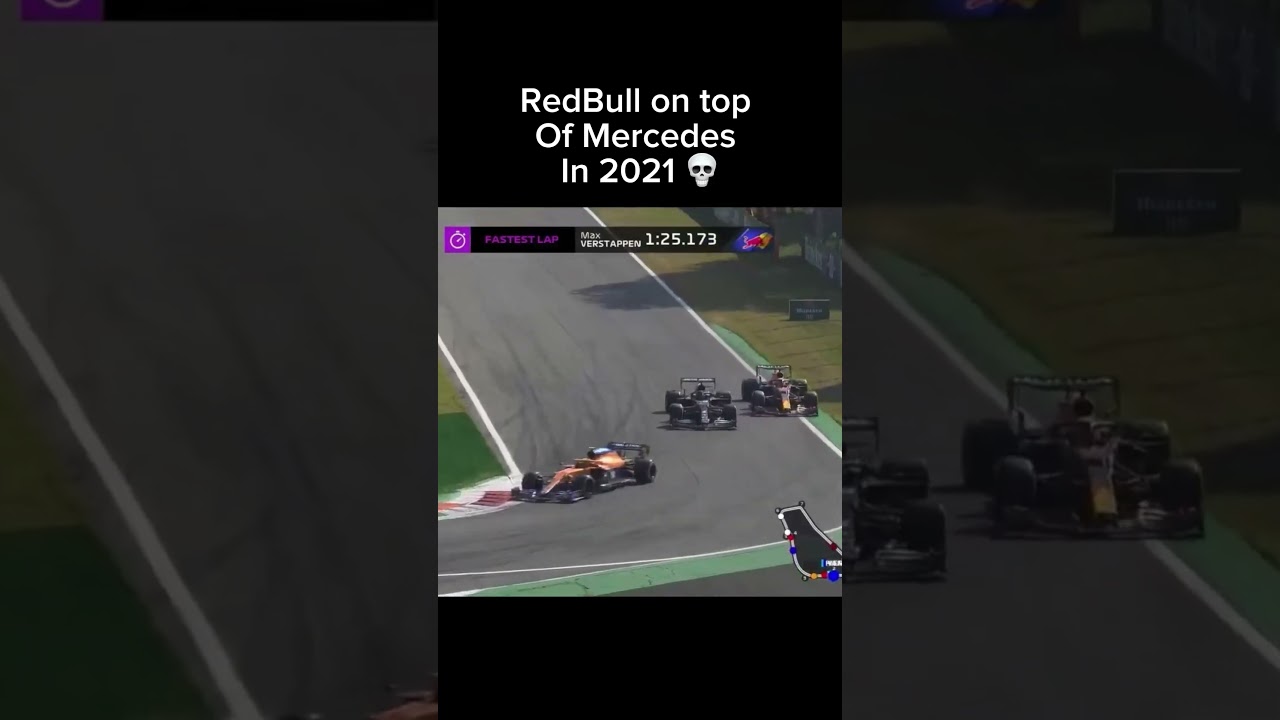 Redbull on top of Mercedes in 2023😃 vs in 2021 💀