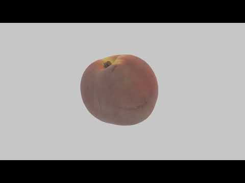 FREE Peach 3D Model