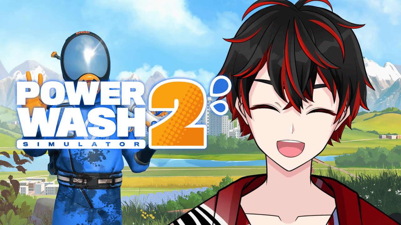 【PowerWash Simulator 2】まったり掃除する 寝落ち推奨【とねや】