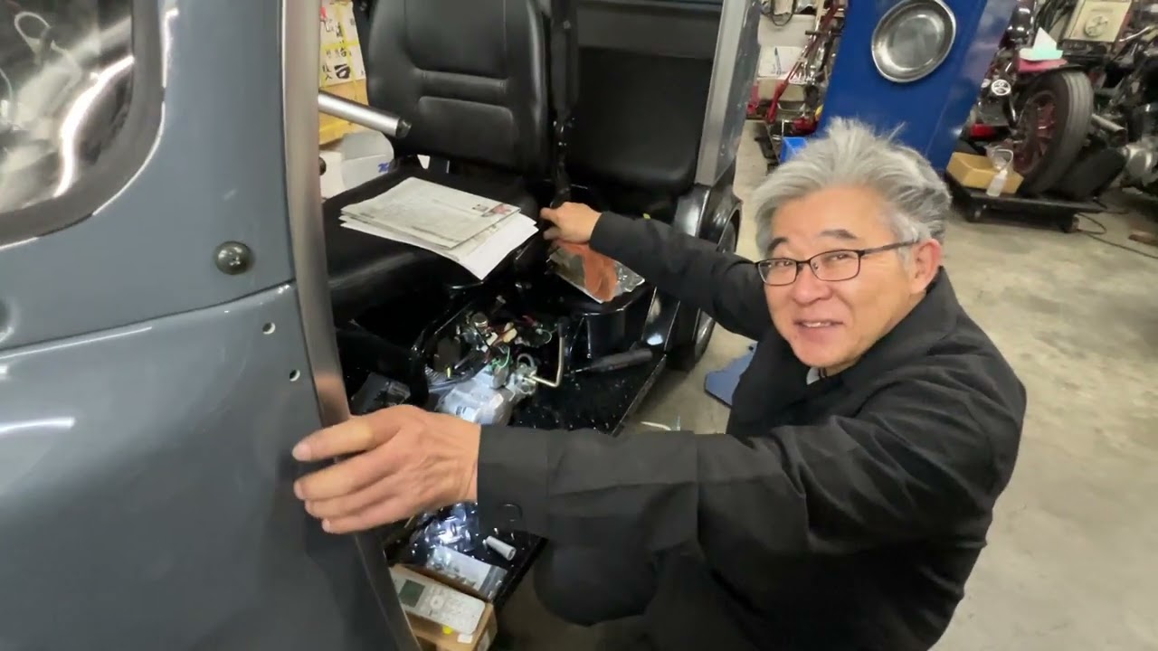 JDミゼット号250アスリート　ムーンディスク装着しました♪