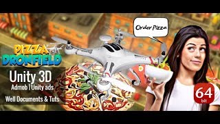 Drone Pizza Delivery usa - pizza hut first pizza drone delivery table mountain screenshot 2