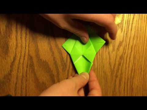 How to make a origami alligator