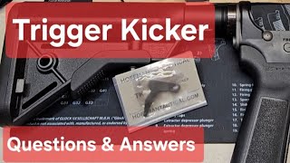 Trigger Kicker | Part 1: Q&A The Hoffman Tactical Trigger Kicker! TK-15