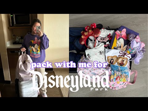 VLOG: PACK WITH ME FOR DISNEY 💖☔️🏰 (how to pack for a rainy disney trip)