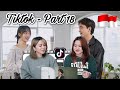 SING-OFF TIKTOK SONGS PART 18 Reza vs Indahkus ! Twin Reacts ! They are both AMAZING!