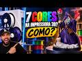 Sua impressora s&oacute; faz 4 cores? Eu Imprimi com 7