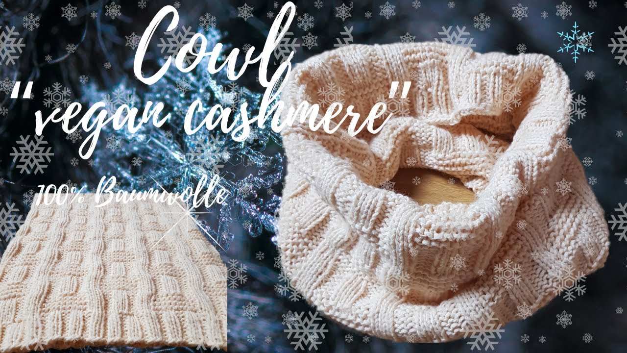 Cowl "vegan cashmere" aus 100% Baumwolle  150g/285m