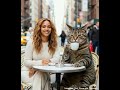 Beyoncé Lookalike Spotted Having Coffee With a Cat in New York?! ☕🐾