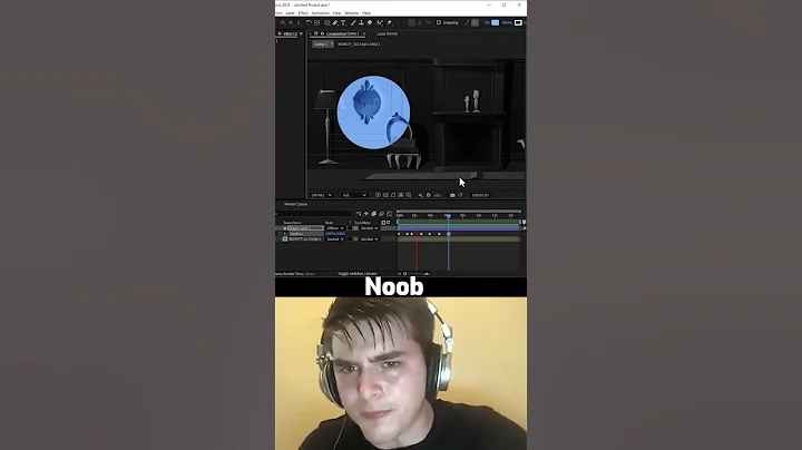 Noob vs Pro artist Easy Animate In After Effects