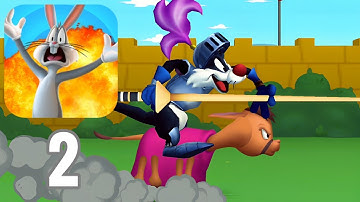 Looney Tunes World of Mayhem - Gameplay Walkthrough Part 2 - First Encounter Act 2 (Android, iOS)