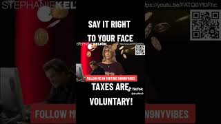 🔴BEFORE YOU PAY ANOTHER TAX UNDERSTAND THIS | 🔵IRS SAYS TAXES ARE VOLUNTARY