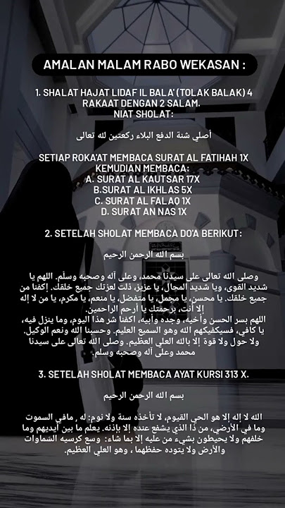 do, a malam rebo wekasan /rebo ter akhir bulan shopar