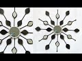 Best idea with waste cardboard/ beautiful cardboard wall hanging/best out of waste 
