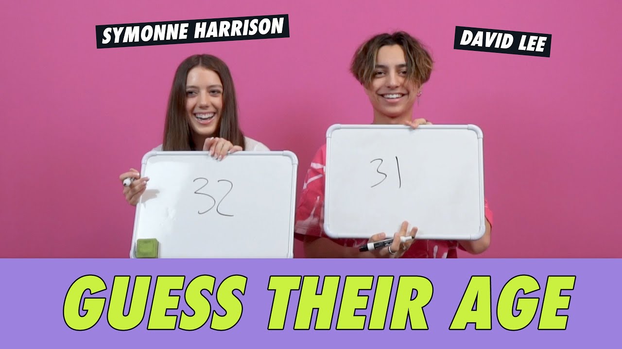 Symonne Harrison vs. David Lee Guess Their Age YouTube