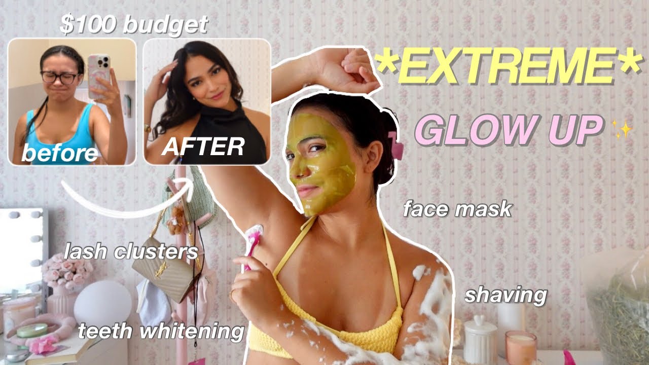 AFFORDABLE GLOW UP with me FOR BACK TO SCHOOL (24 HOUR TRANSFORMATION)