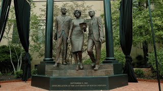 USC unveils monument honoring desegregation trailblazers