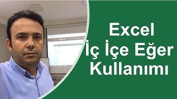 #Excel İç İçe Eğer Kullanımı - 014.video | Ömer BAĞCI
